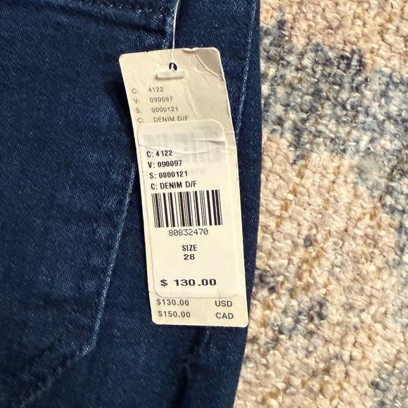 Anthropologie The Colette Crop High-Rise Wide-Leg Jeans by Maeve Size 28 NWT - Picture 2 of 5